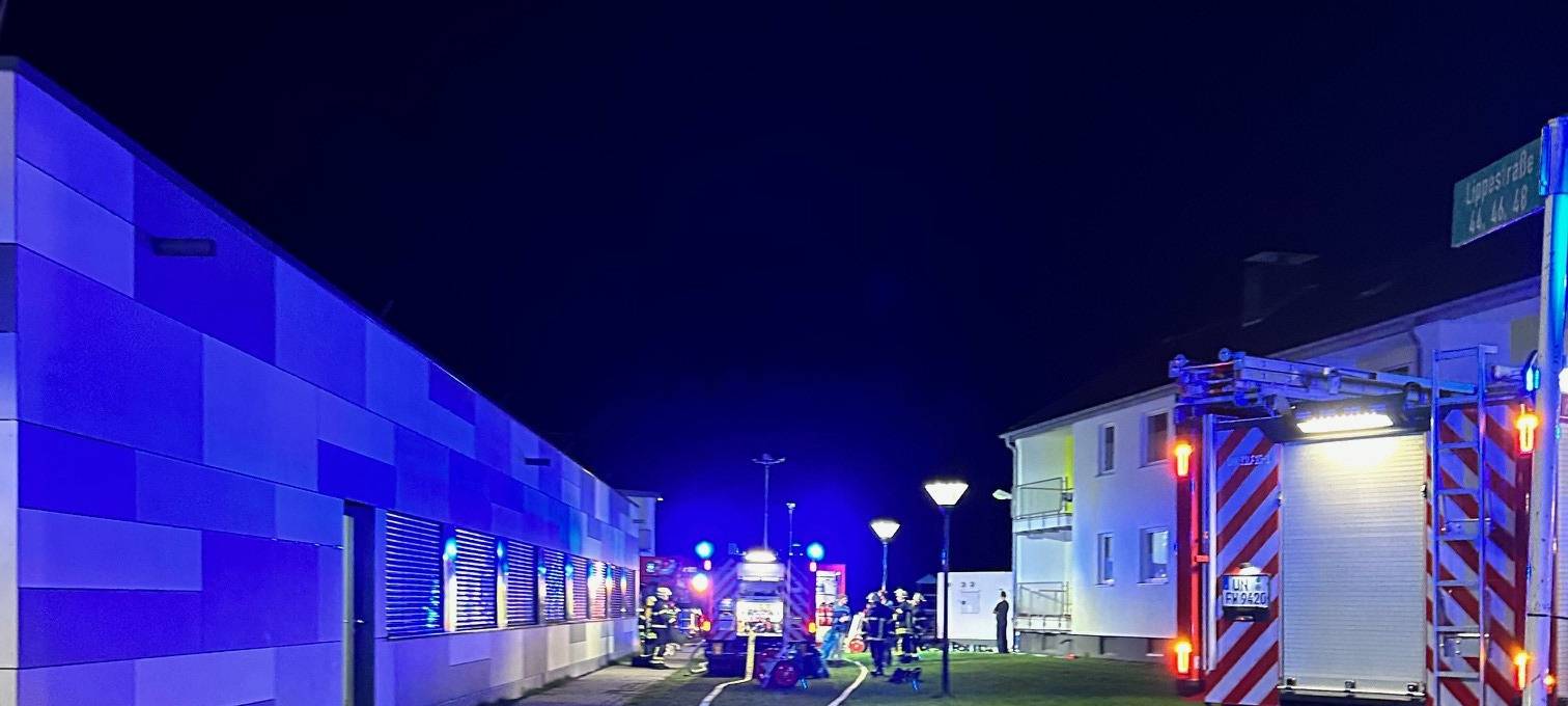 Unna: Brand in Erstaufnahme - Tatverdächtige festgenommen