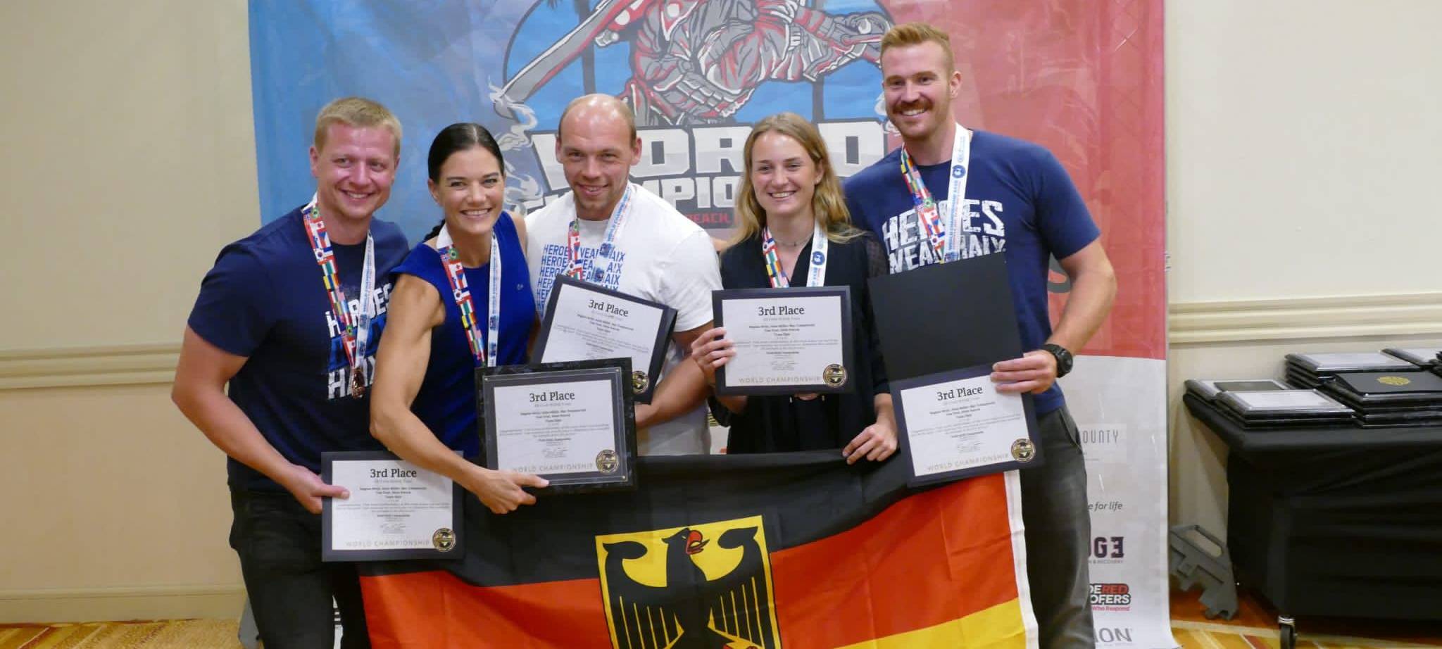 Weltmeisterschaften für Feuerwehrleute: Tom aus Lünen war dabei