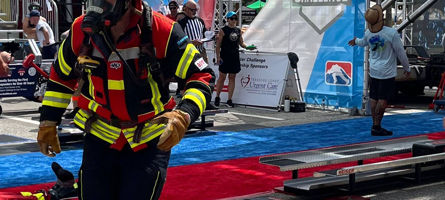 Weltmeisterschaften für Feuerwehrleute: Tom aus Lünen war dabei