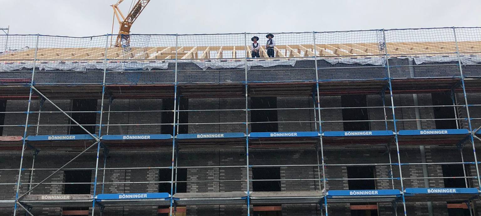 Unna: Richtfest an der Glückauf-Kaserne