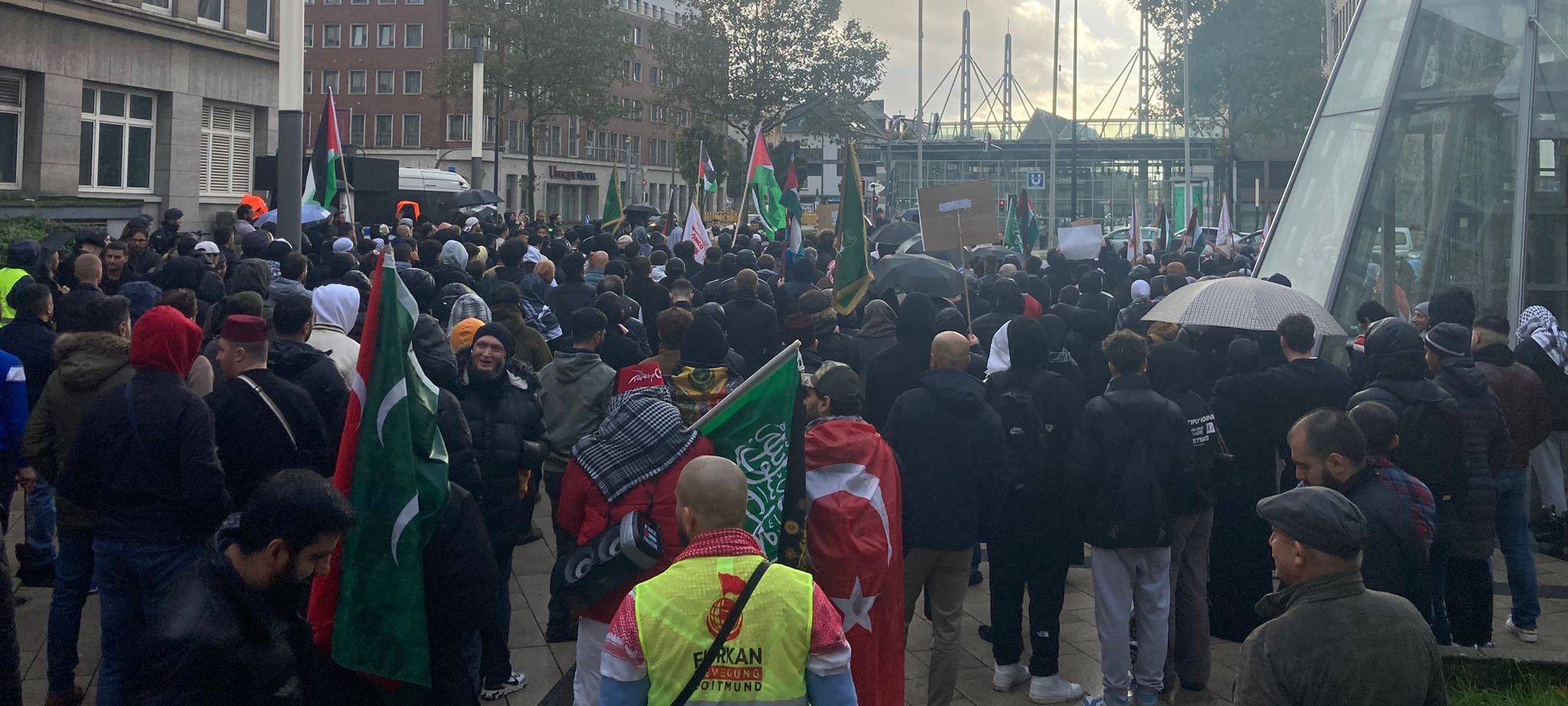 Pro-Palästina-Demo in Dortmund