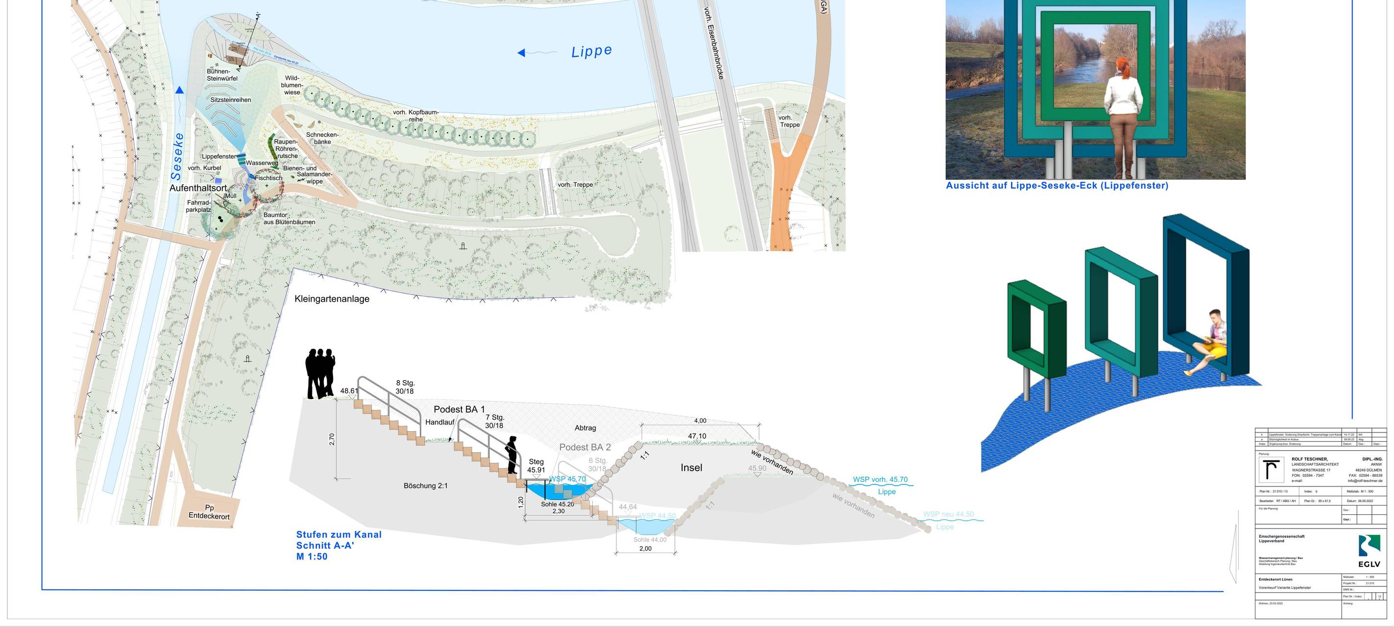 Planungsentwurf des Lern- und Entdeckerorts in Lünen