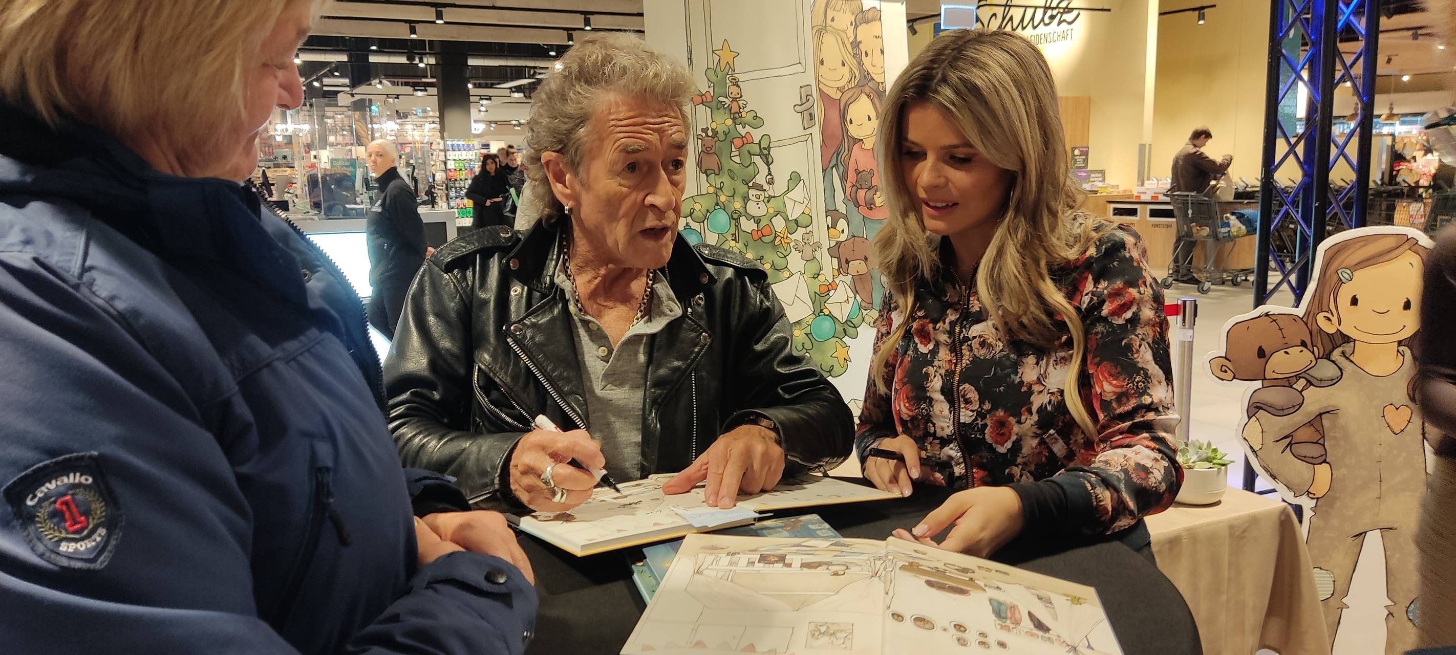 Unna: Autogrammstunde von Peter Maffay