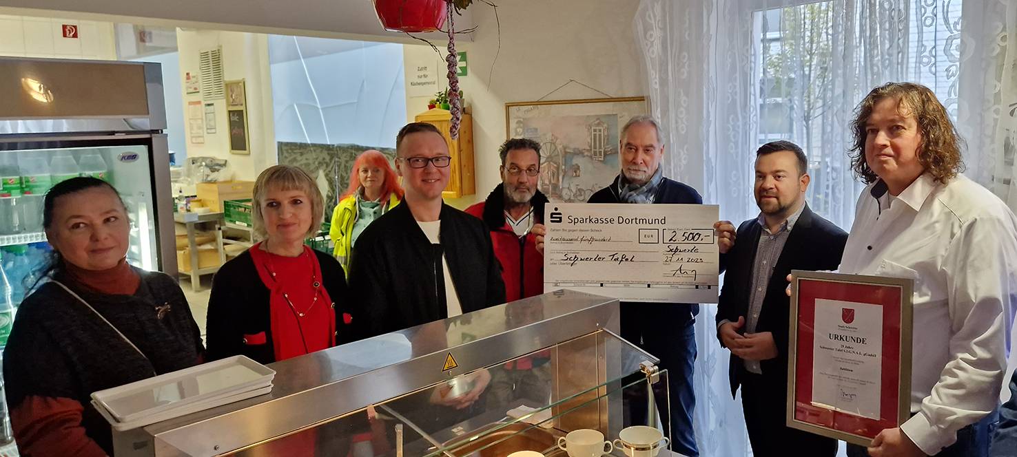 Schwerte: Stadt ehrt die Tafel