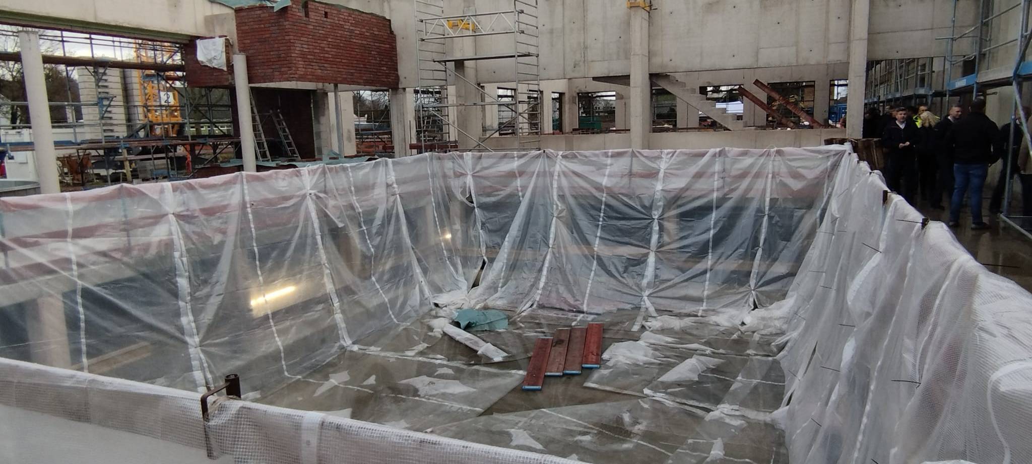 Kamen: Richtfest beim Sesekebad