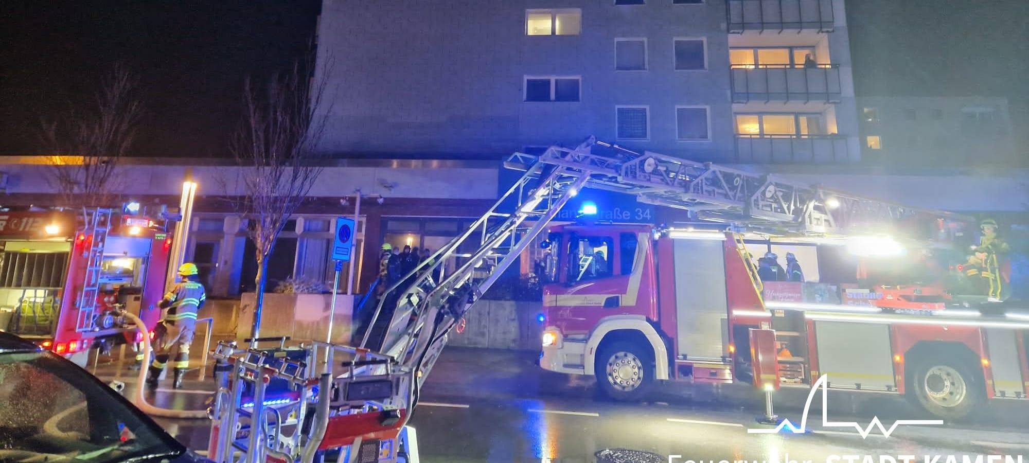 Kamen: Wieder Brand an Germaniastraße