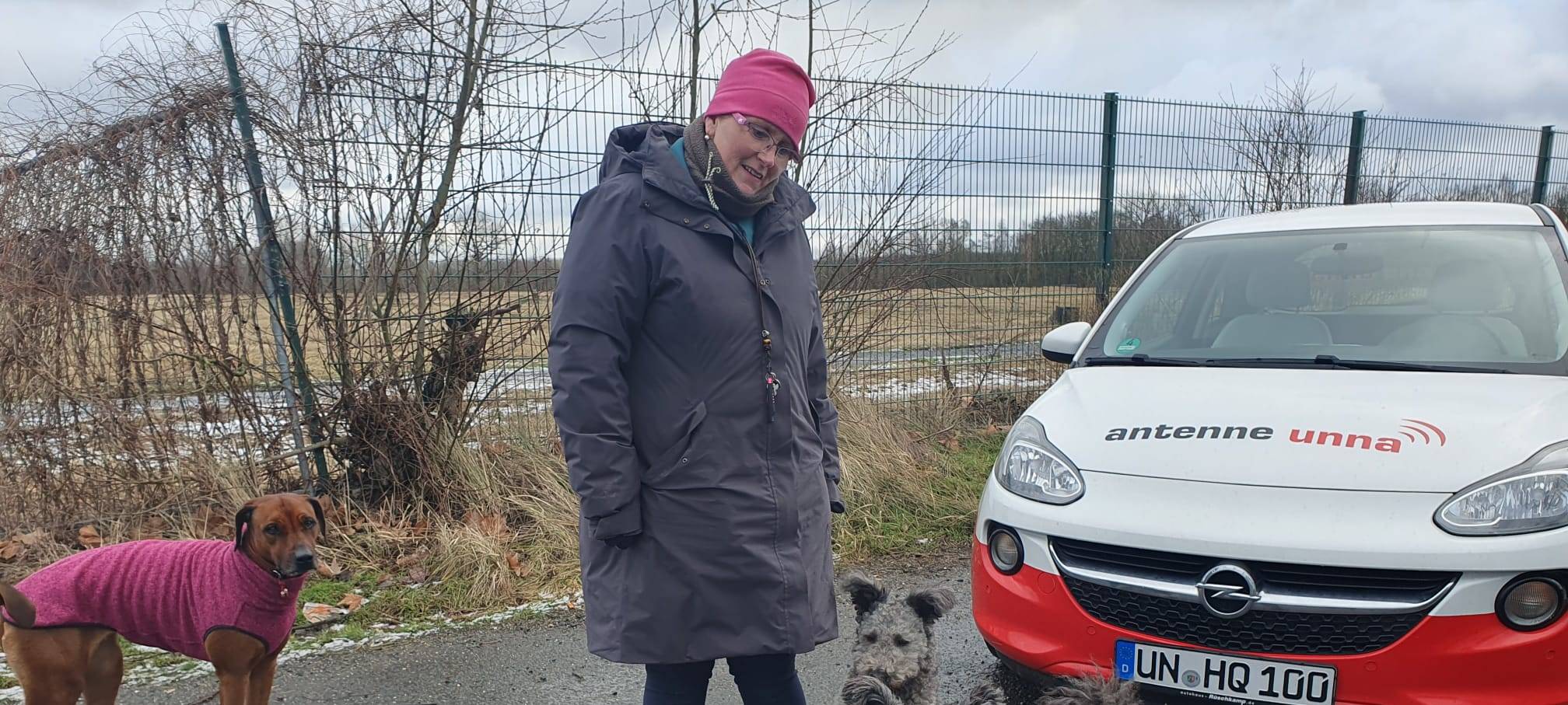 Dog Walkerin aus Werne sammelt Müll