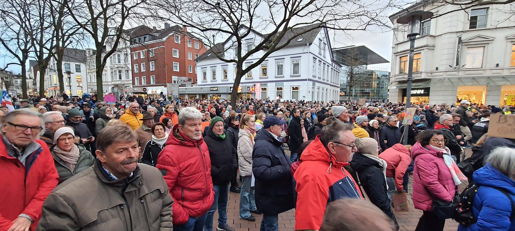 Demos für Demokratie im Kreis Unna