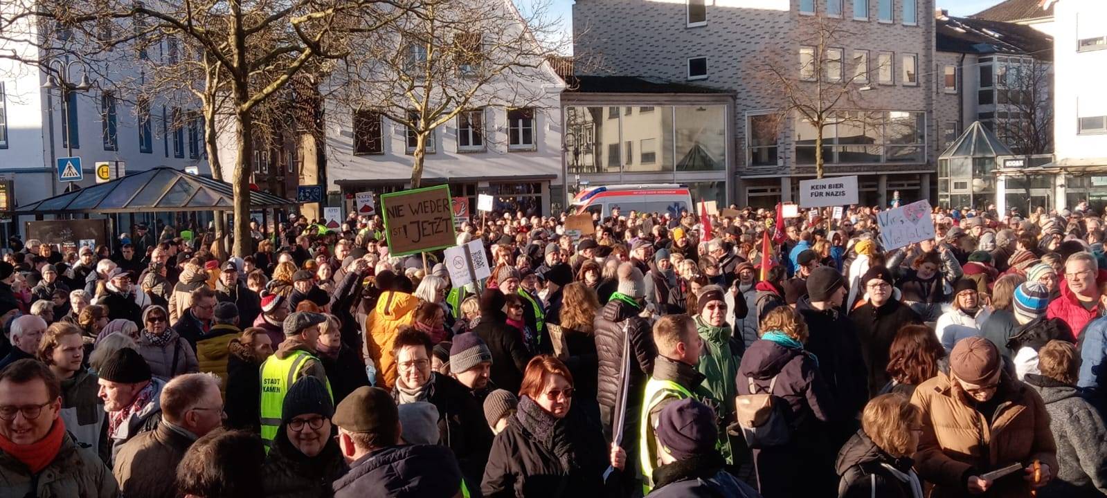 Demos für Demokratie im Kreis Unna