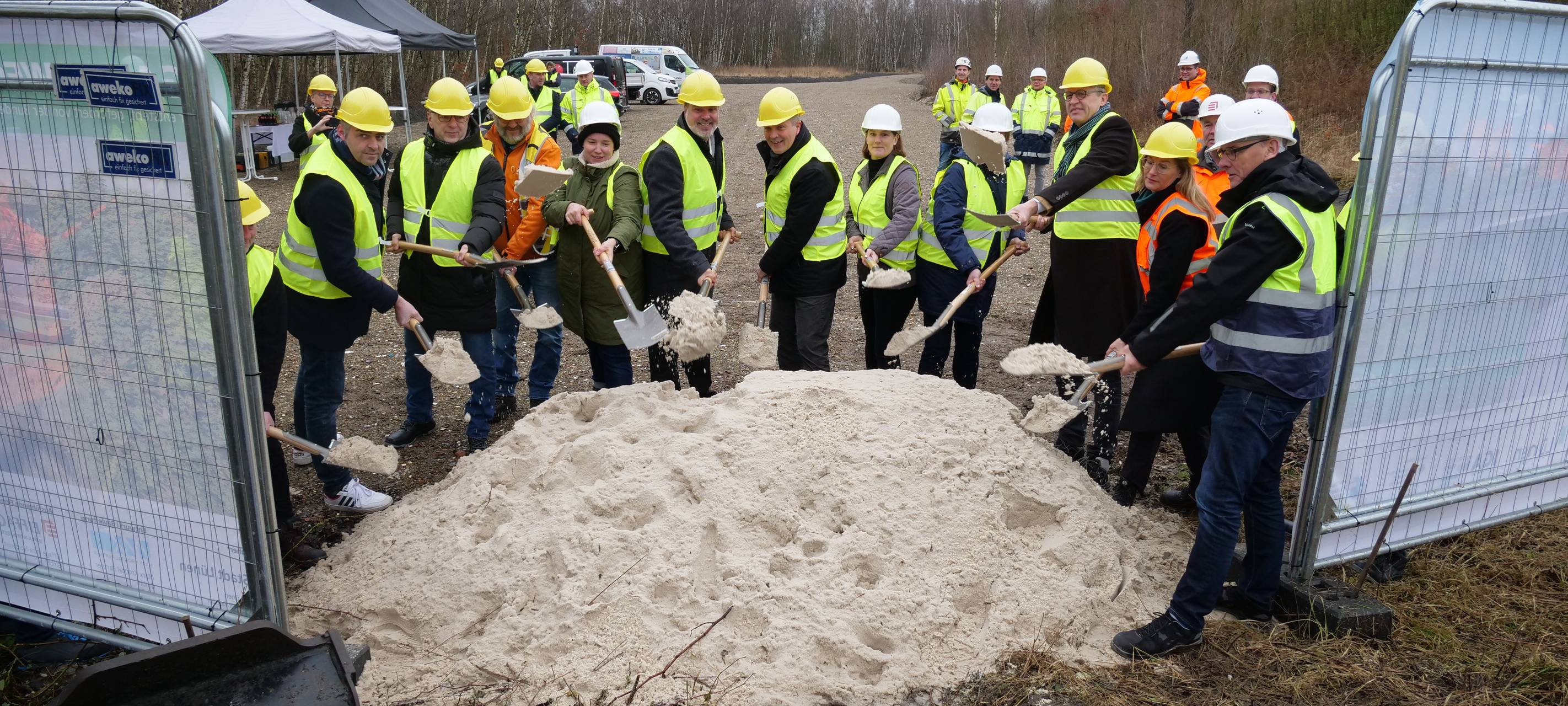 Spatenstich: IGA-Radweg zwischen Bergkamen und Lünen