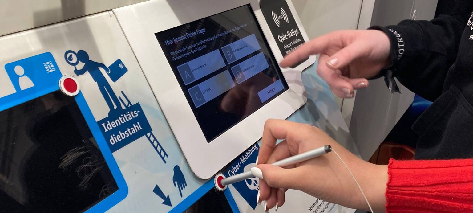 Innotruck am Anne-Frank-Gymnasium in Werne