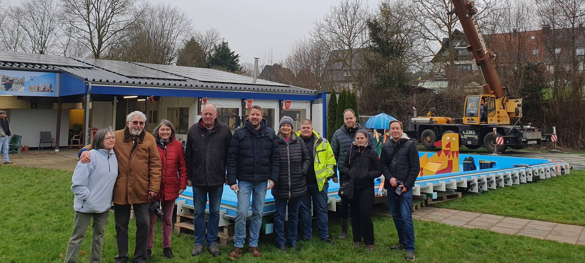 Fröndenberg: Neues Becken fürs Freibad Dellwig