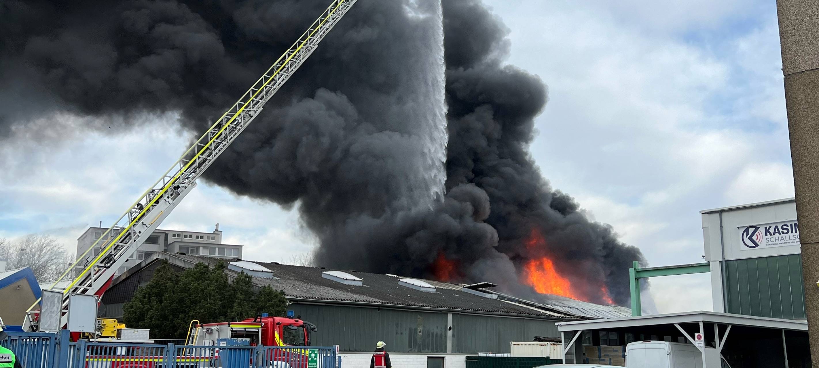 Großbrand in Dortmund