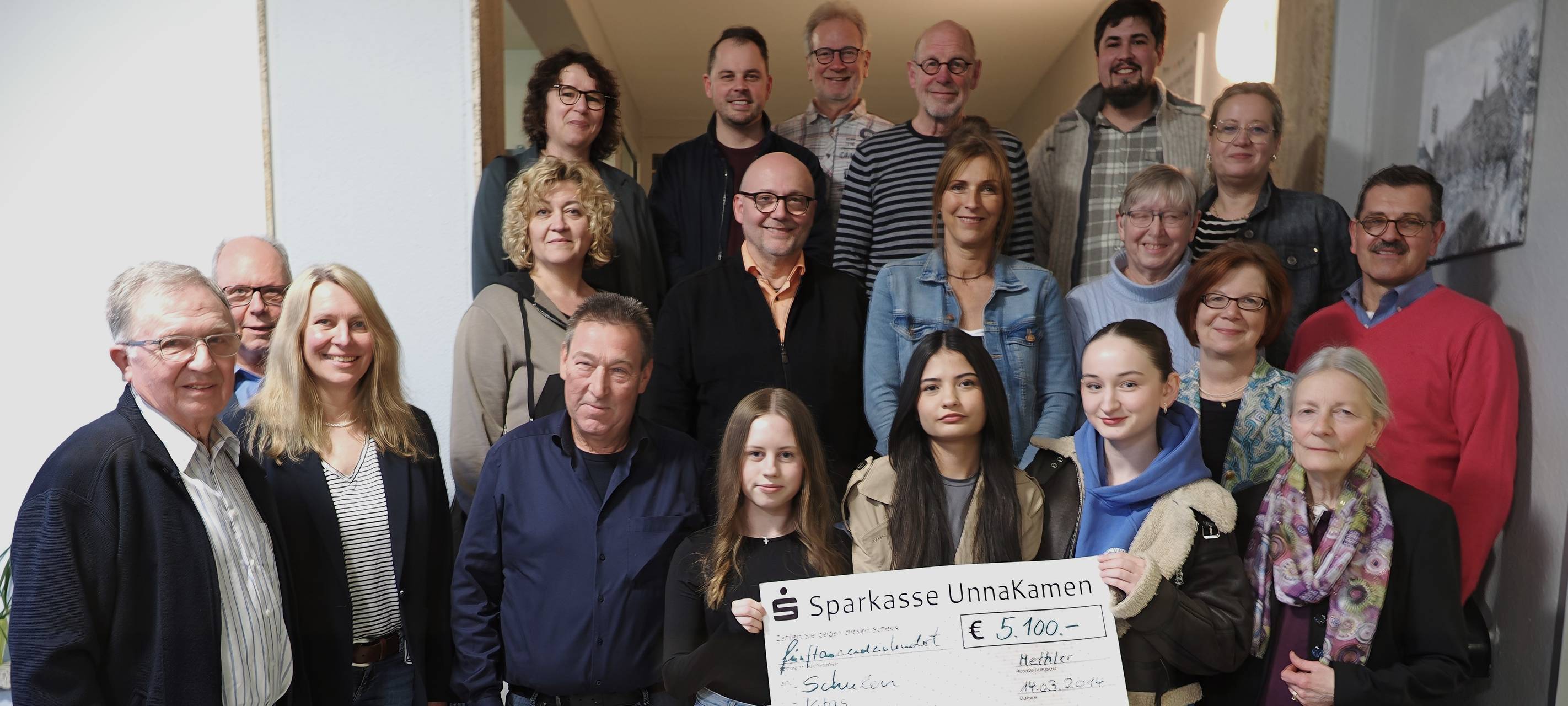 Spendenübergabe Vereinsgemeinschaft Methler