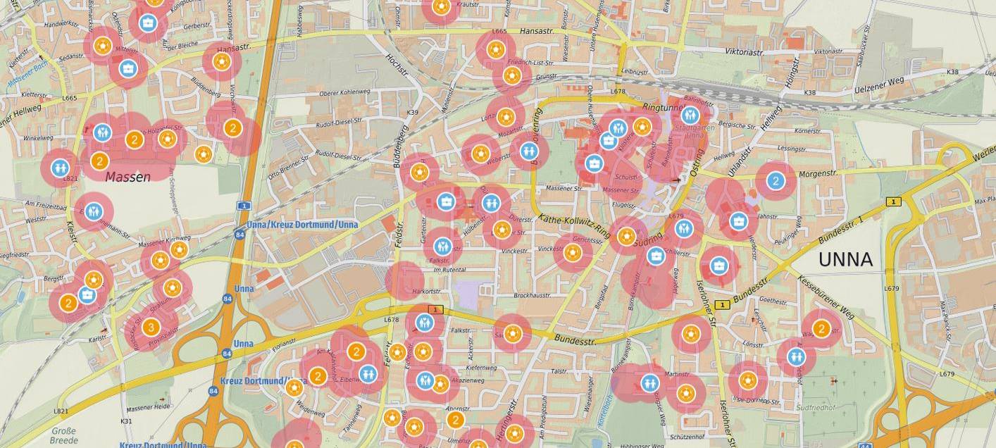 Cannabisverbotszonen im Kreis Unna