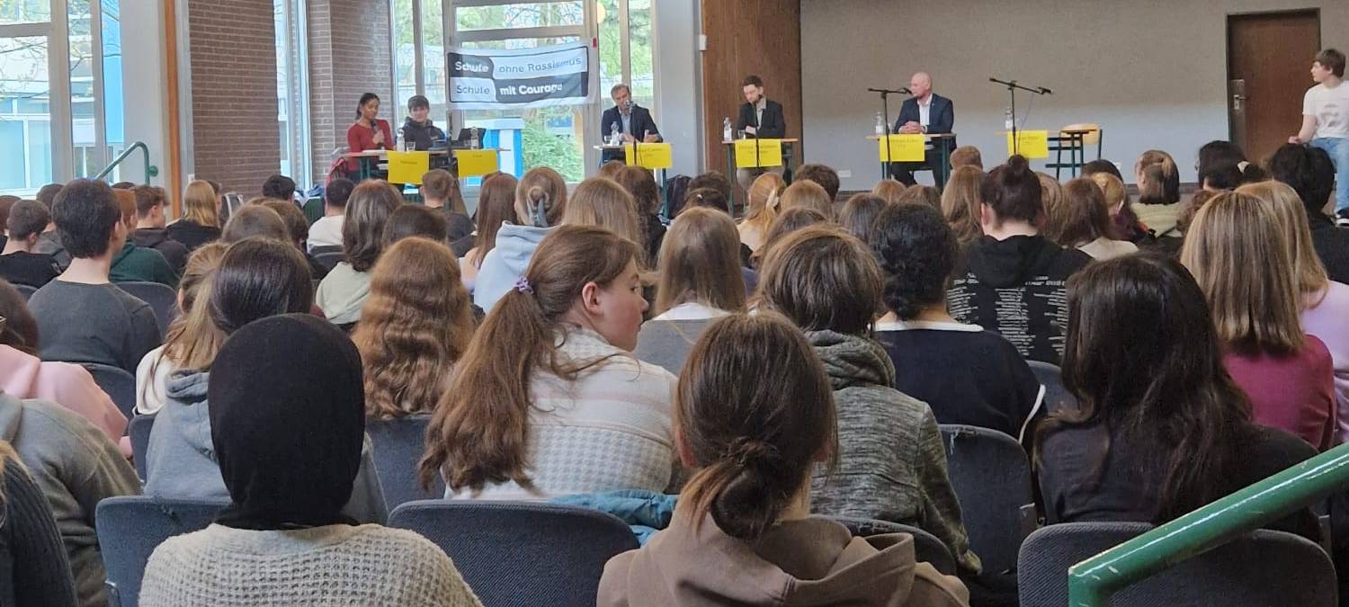 Europawahl: Jugendliche in Holzwickede löchern Politiker