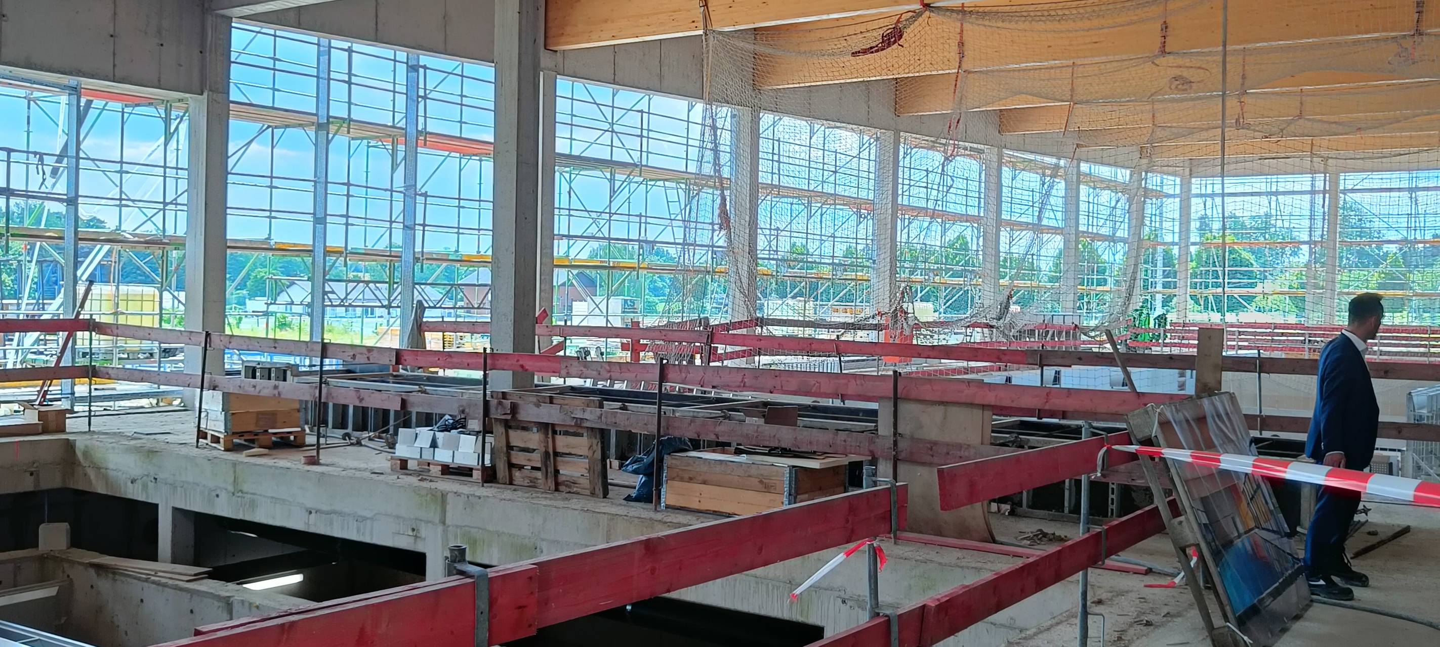 Richtfest vom Häupenbad in Bergkamen