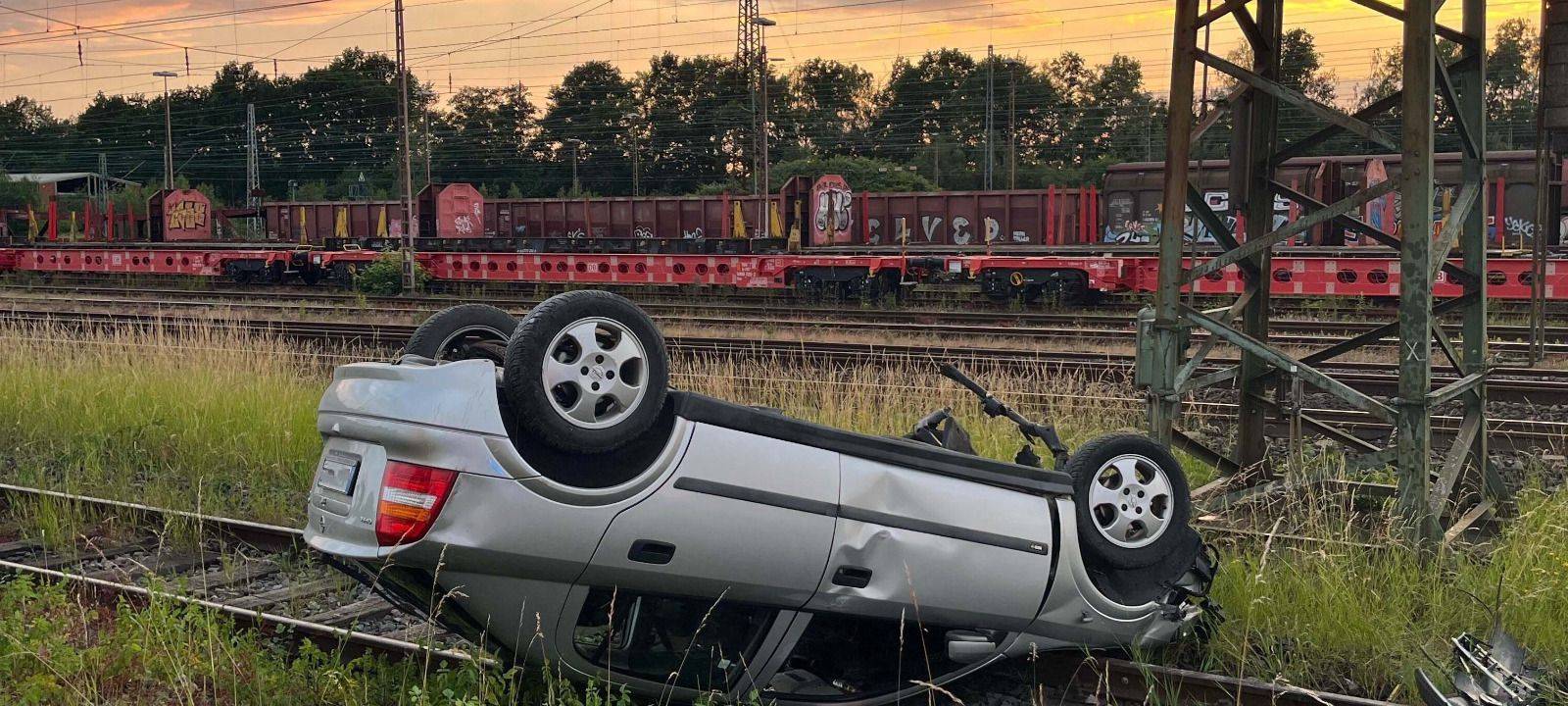 Schwerte: Fahranfängerin baut kuriosen Unfall