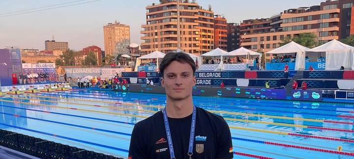 Neuer Rekord für Schwimmer Luca Armbruster aus Unna