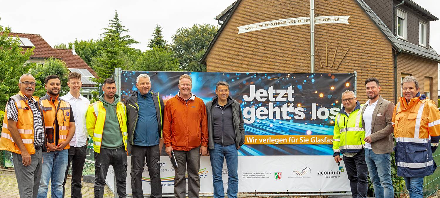 Bönen: Glasfaserausbau startet