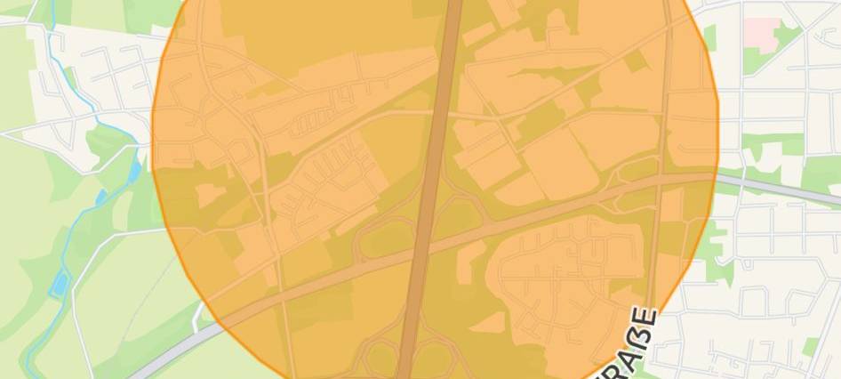 Unna: LKW mit Gasleck auf der A1