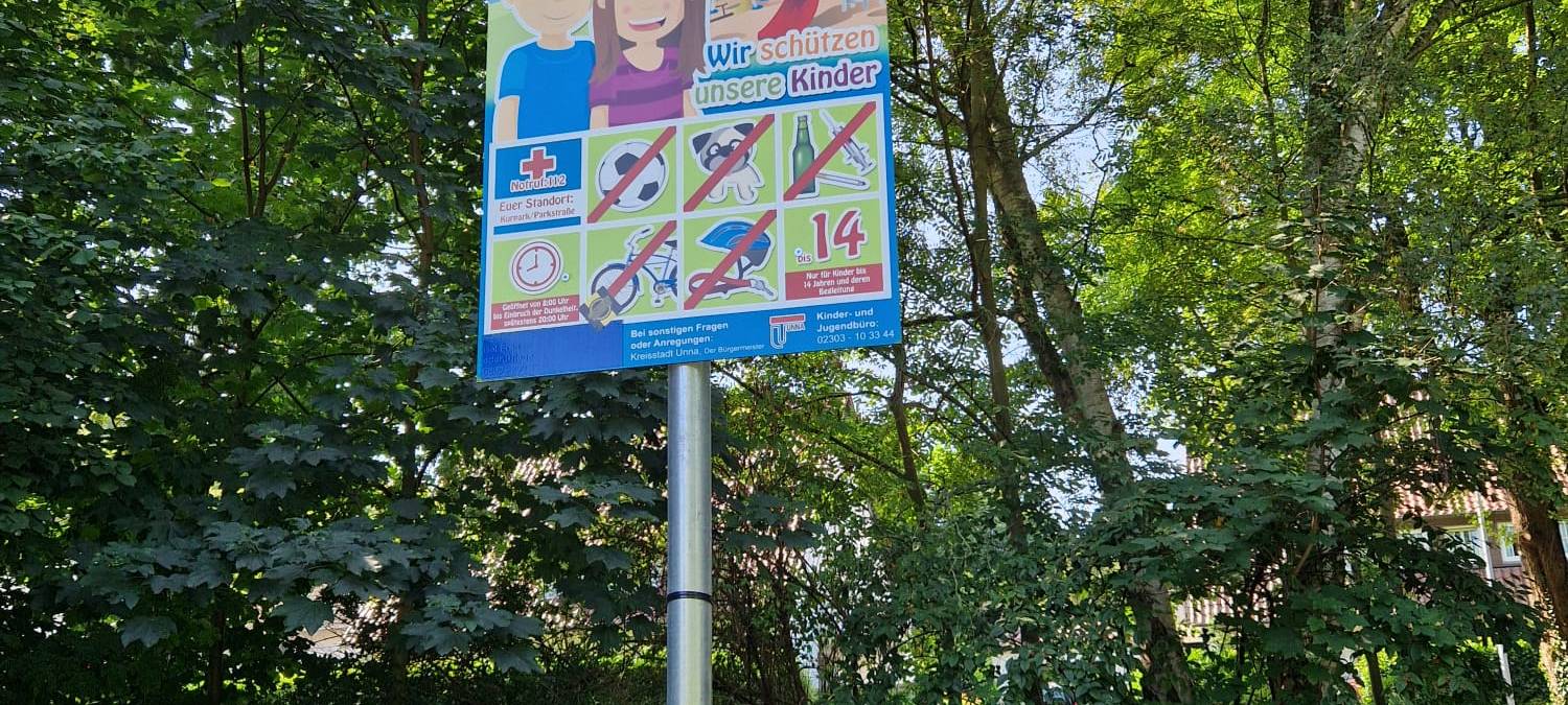 Die Spielplatz-Fahrradroute in Unna