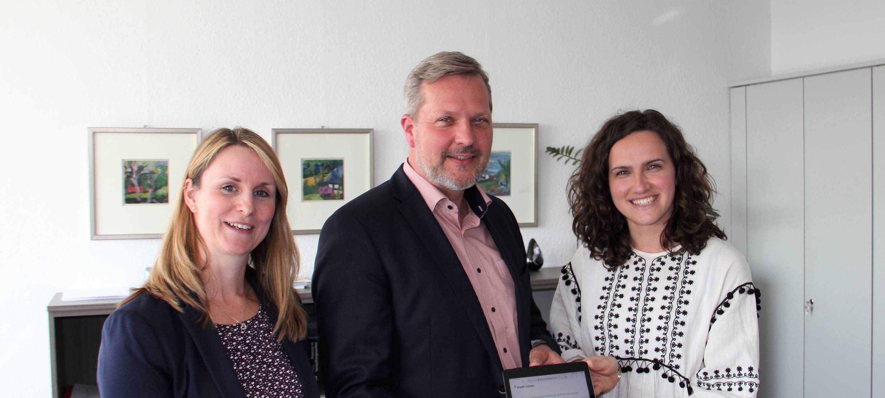 Stimmungsumfrage in Lünen