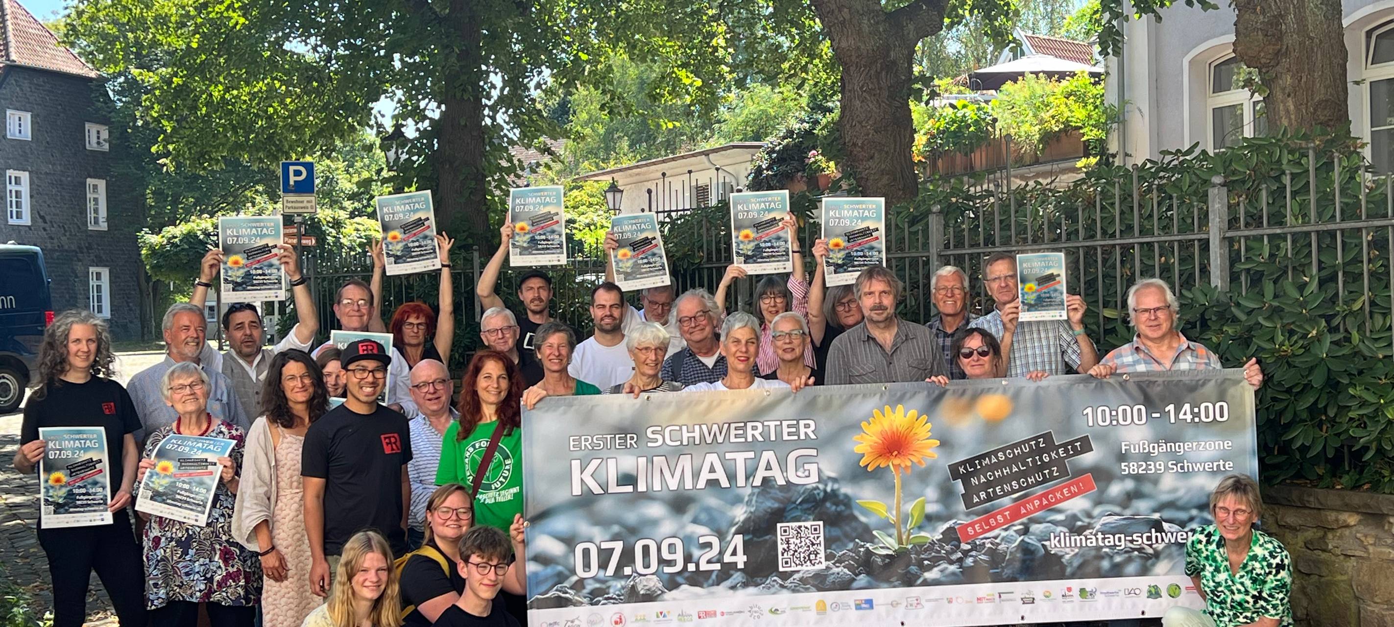 Das Bündnis "Gemeinsam für Schwerte" lädt ein zum ersten Klimatag in der Stadt am 7. September 2024.