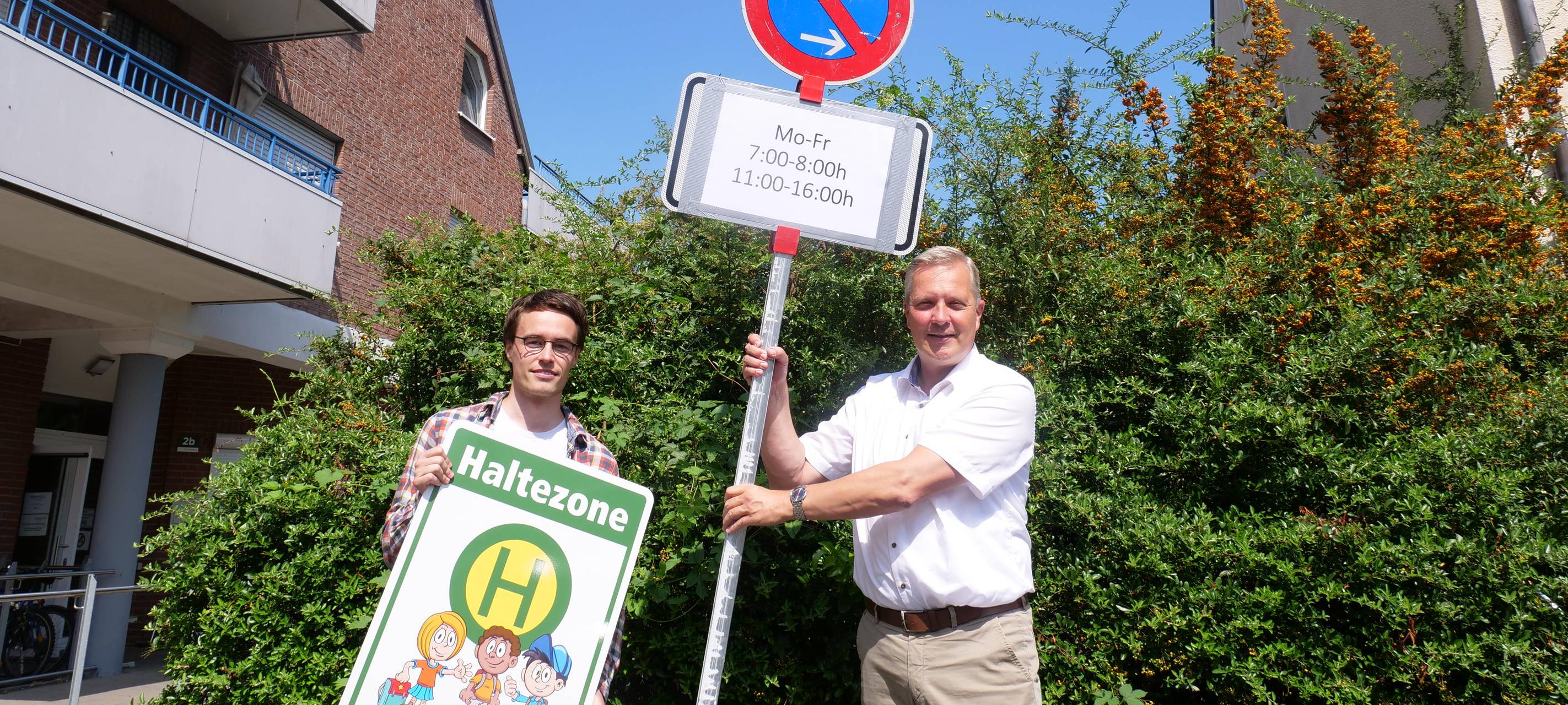 Sicherheit für Schulkinder: Neue Haltezonen für Eltern in Lünen