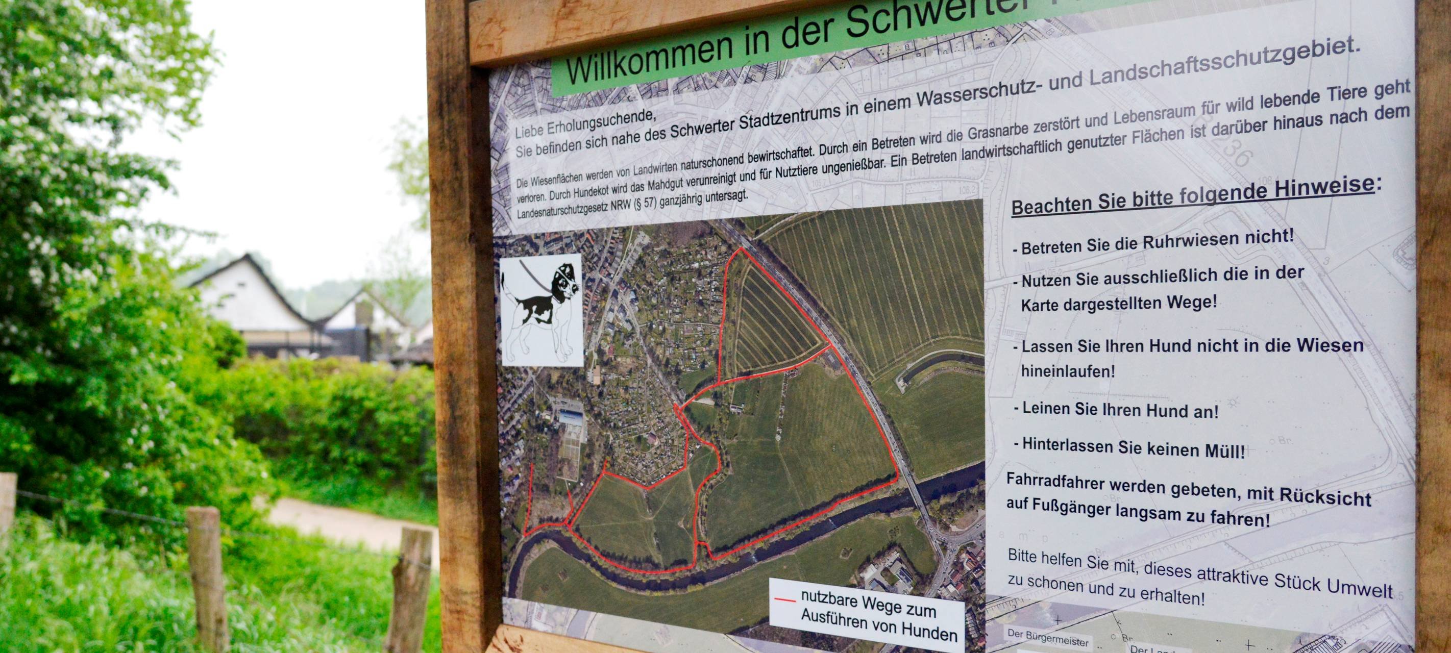 Zertrampelte Ruhrwiesen