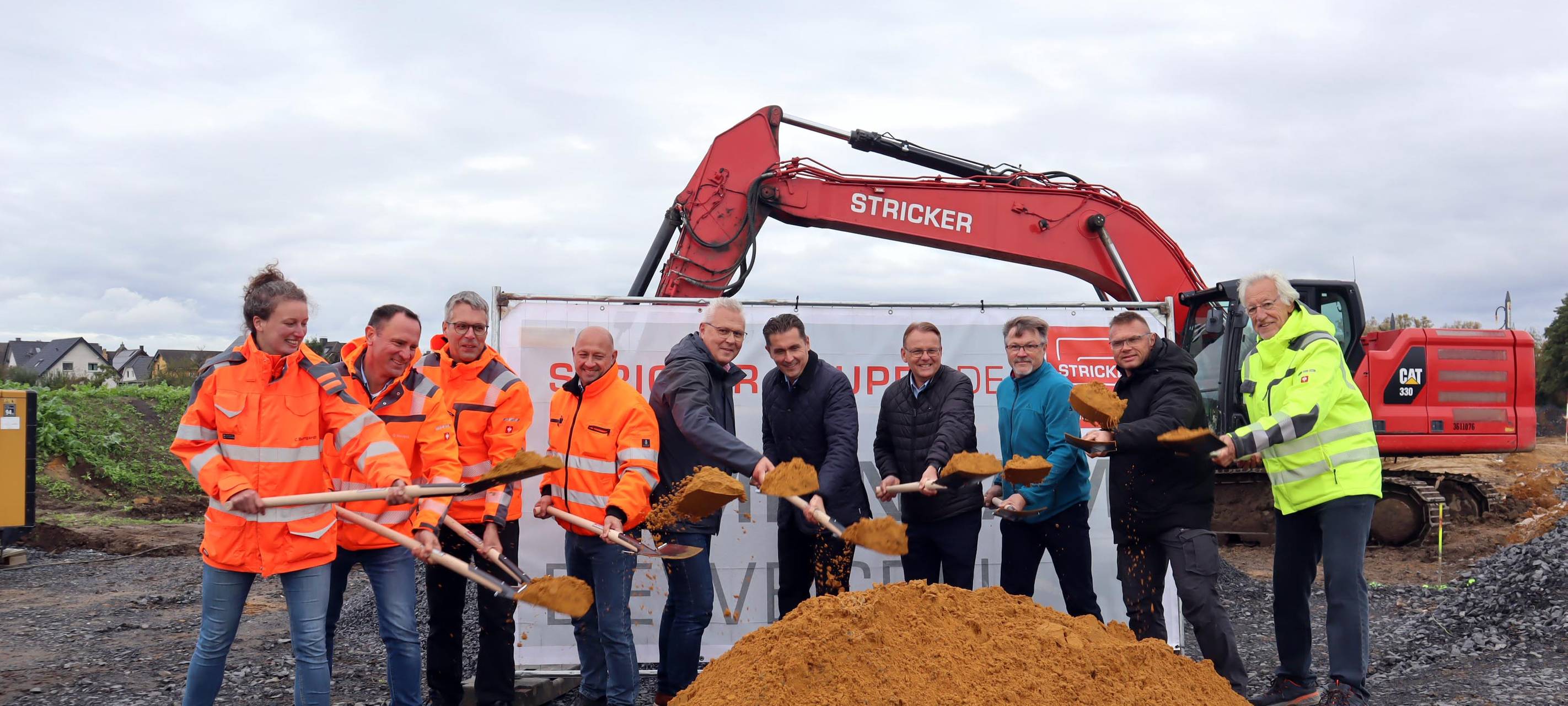 Selm: Spatenstich im Baugebiet Fährenkamp