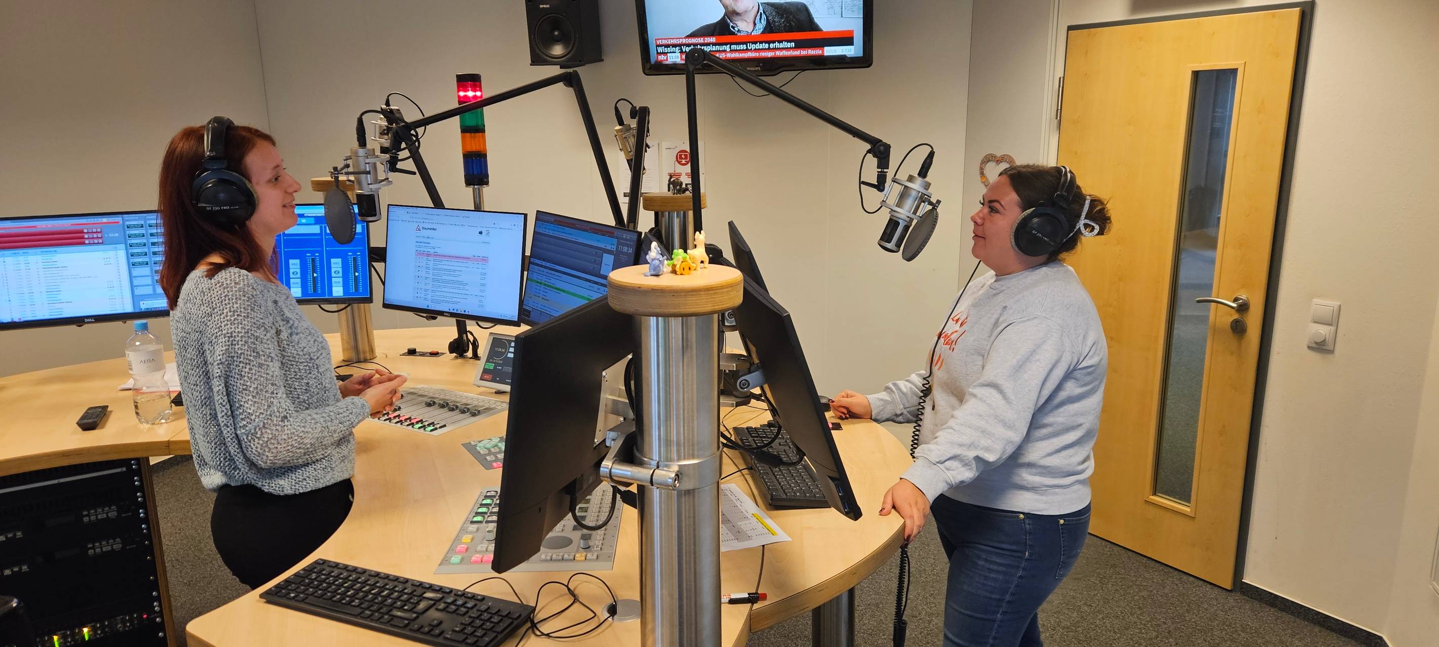 Schaustellerin Alicia Arens zu Gast bei Antenne Unna