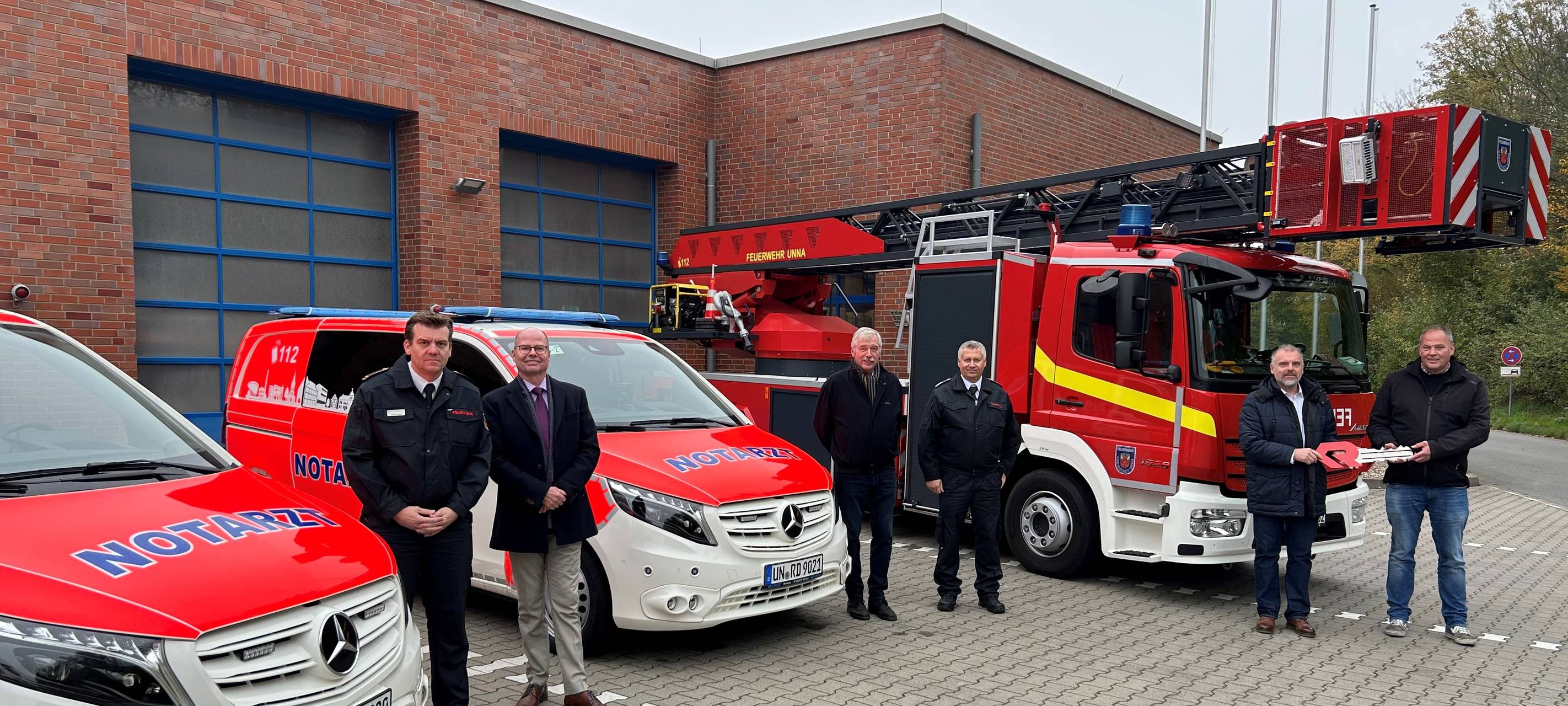 Unna: Verstärkung für den Feuerwehr-Fuhrpark