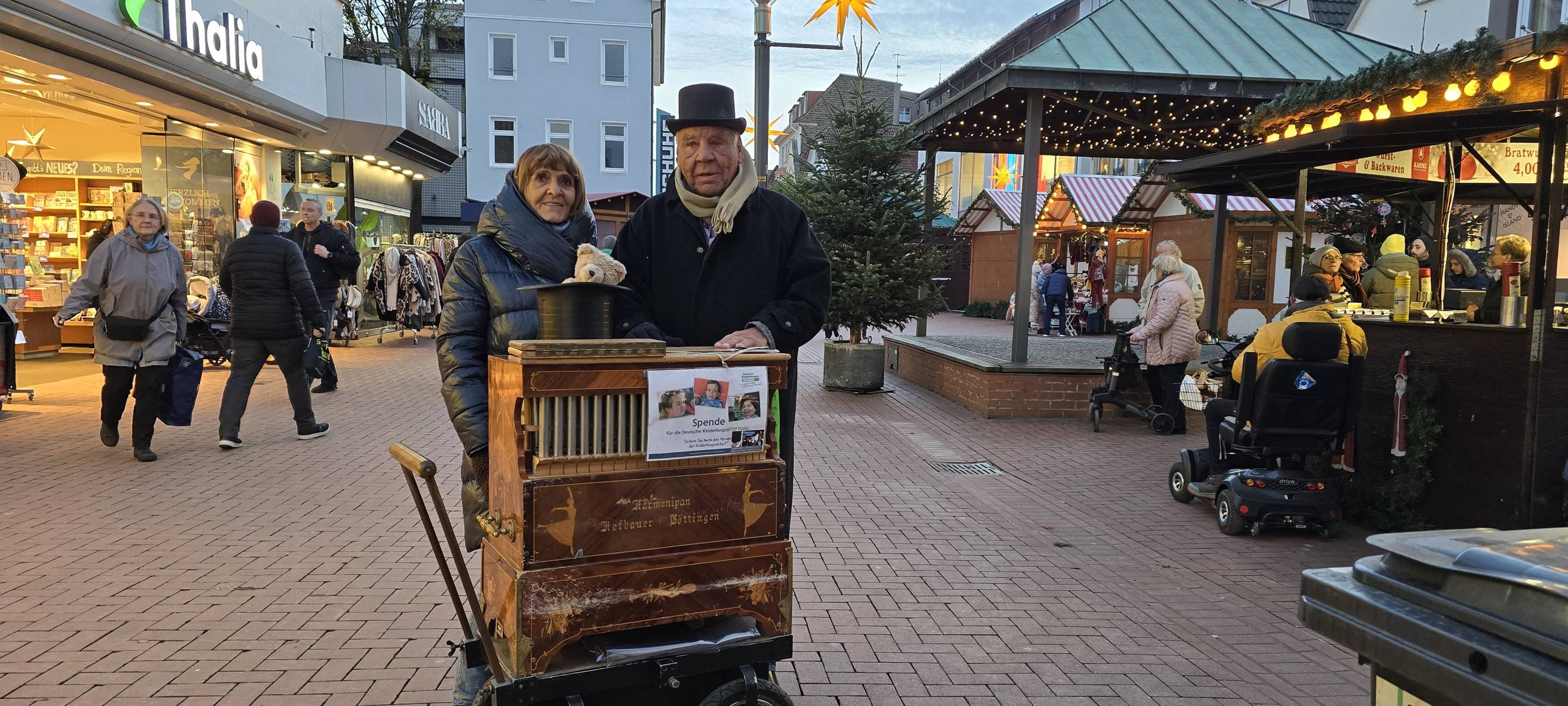 Der Weihnachtsmarkt in Lünen ist gestartet