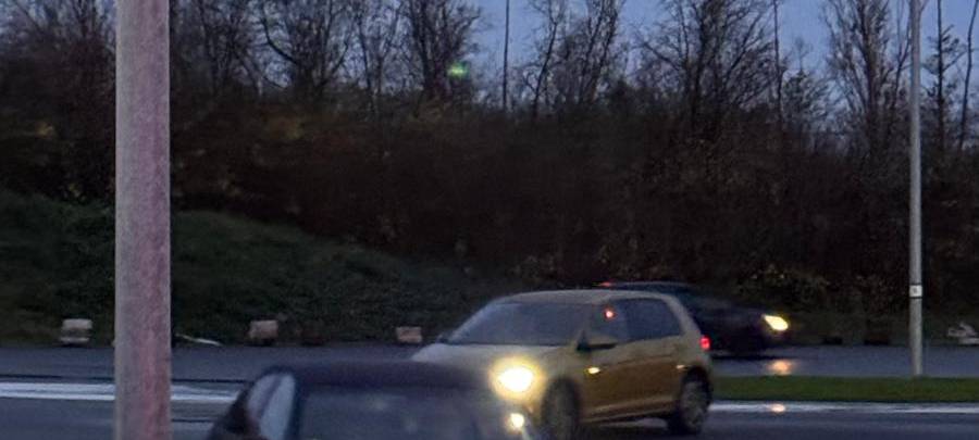 Bremsen bis die Reifen quietschen