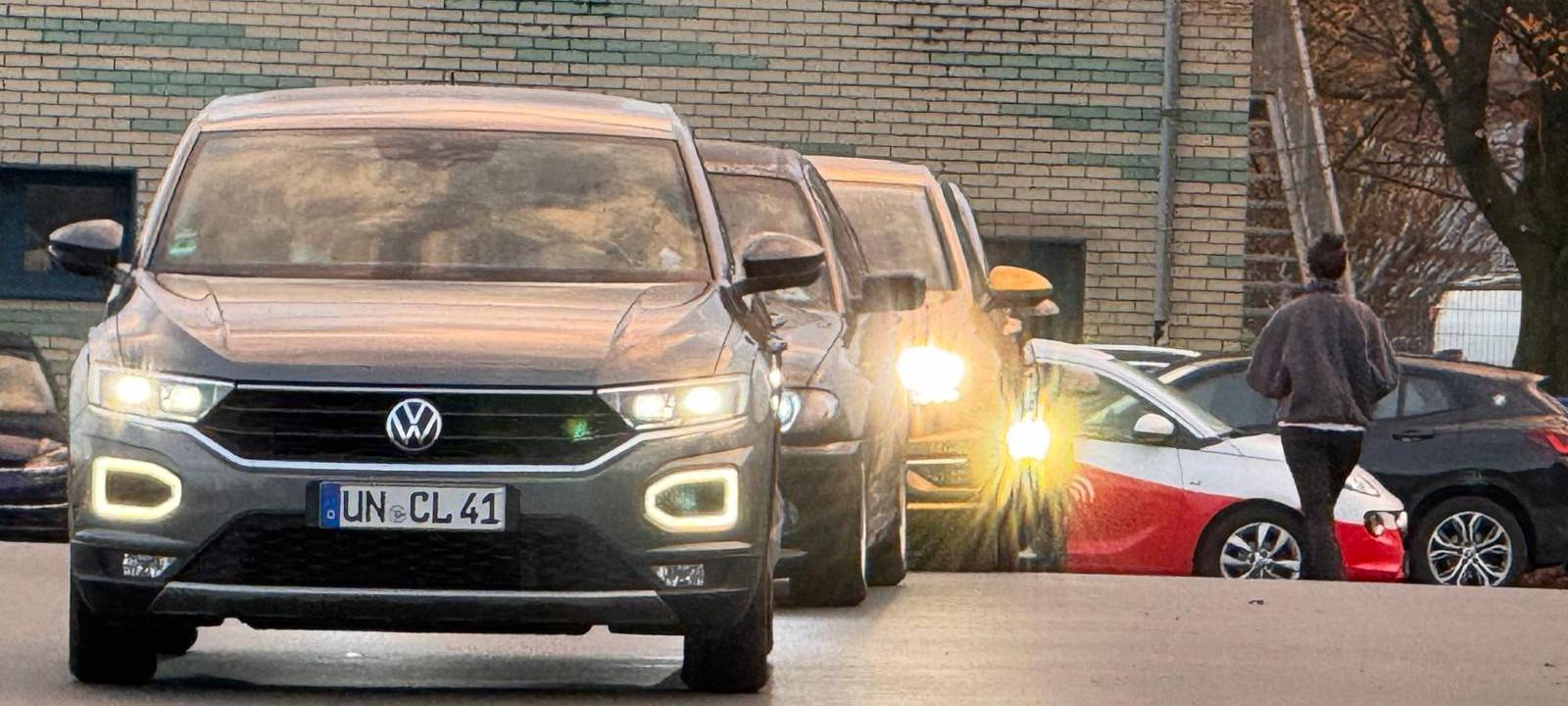 Bremsen bis die Reifen quietschen