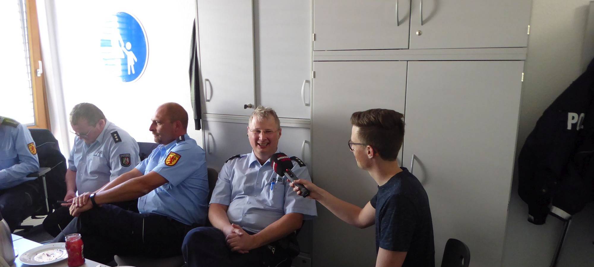 Das 2te Frühstück beim Team der Ordnungspartner Lünen