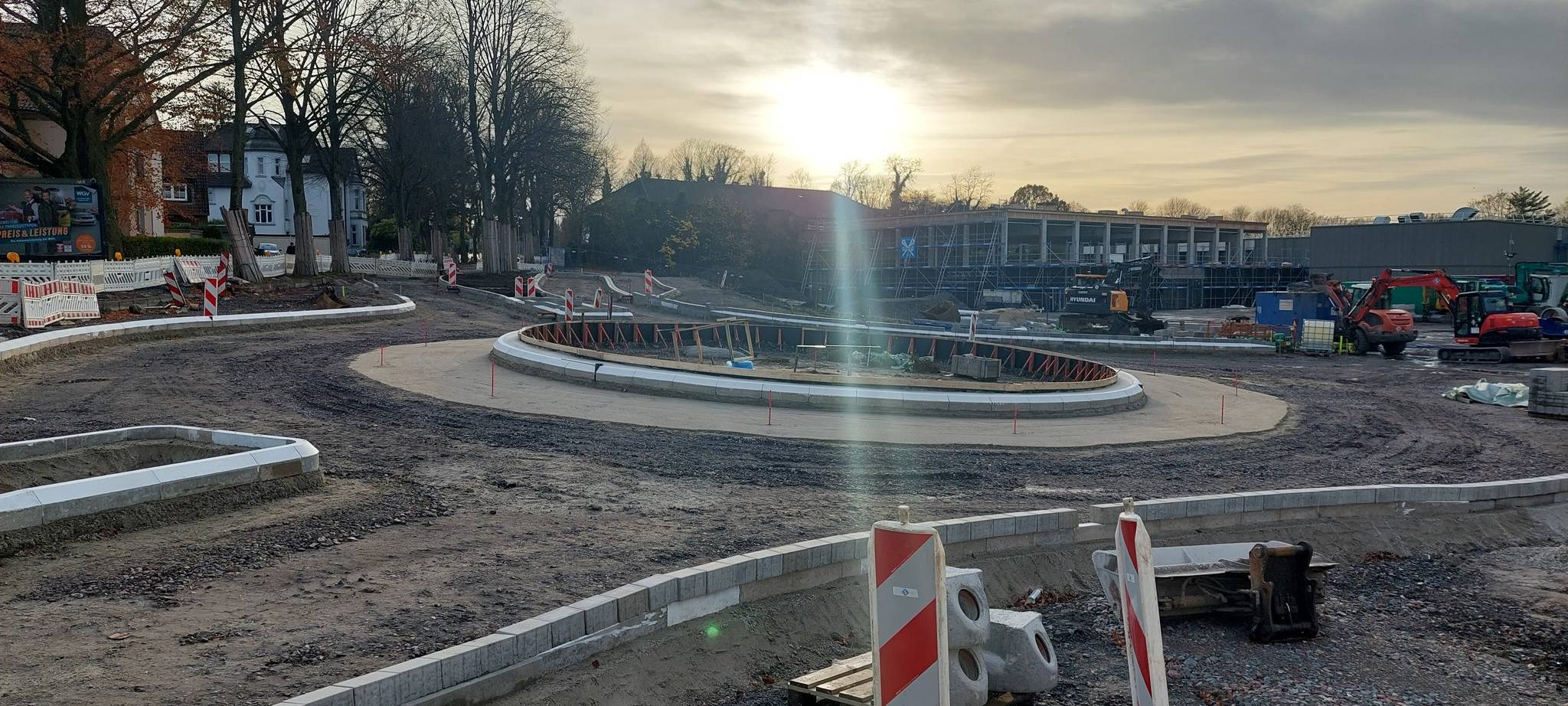 Hertingerstraße in Unna noch länger gesperrt