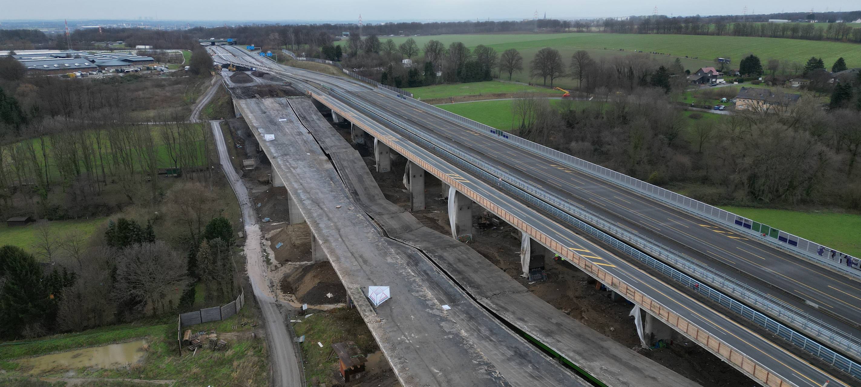 Unna: A1-Brücke gesprengt
