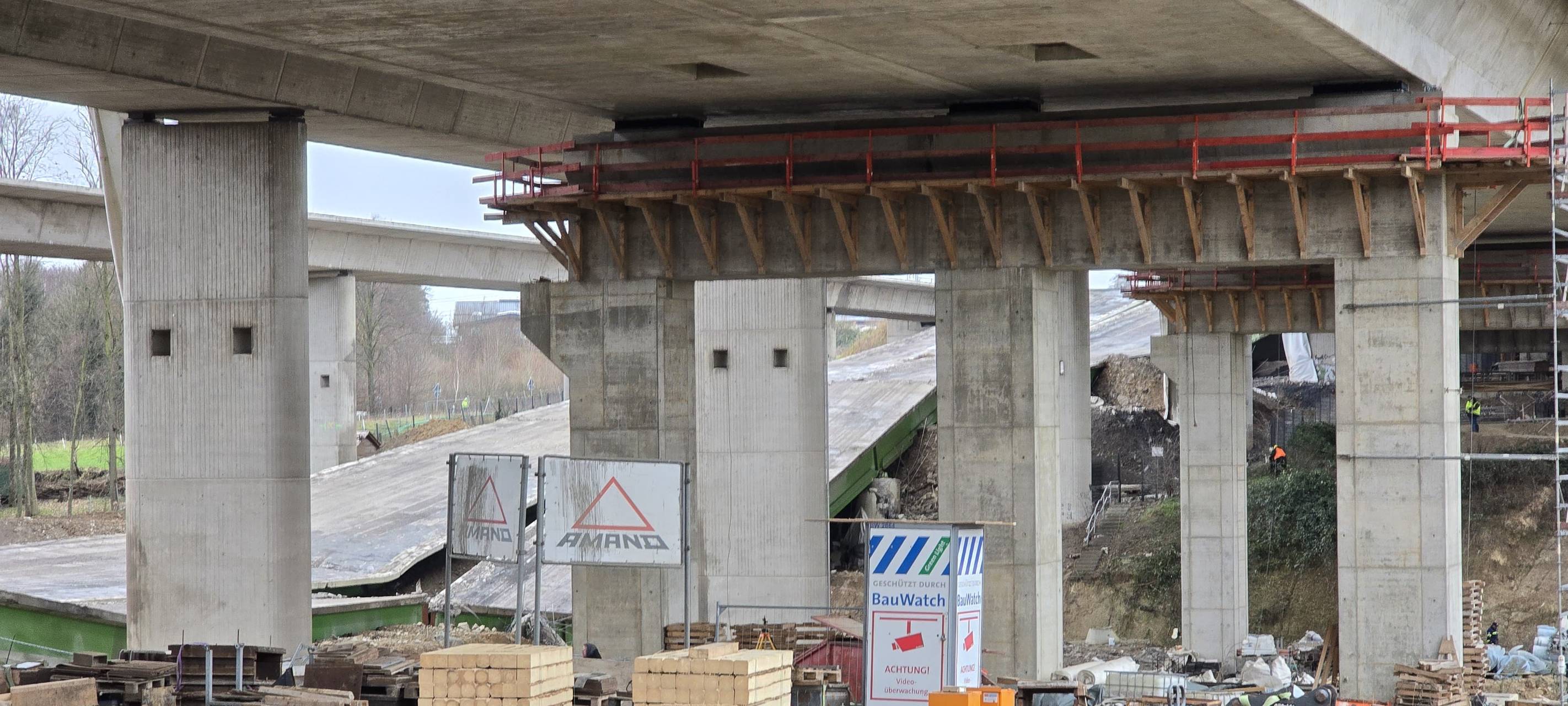 Unna: A1-Brücke gesprengt