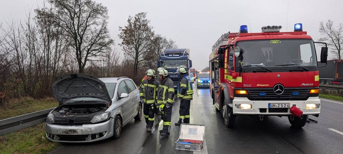 Update: Tödlicher Unfall auf der A1 bei Werne