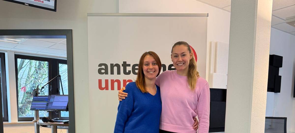 Laura Nolte zu Besuch bei Antenne Unna