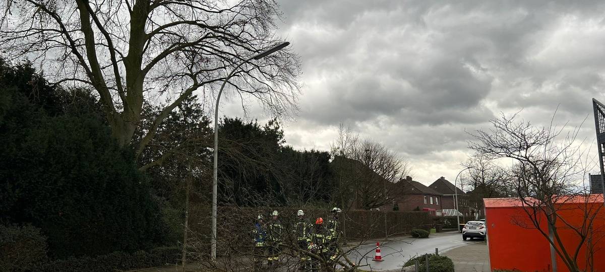 Sturm im Kreis Unna: Feuerwehren im Dauereinsatz