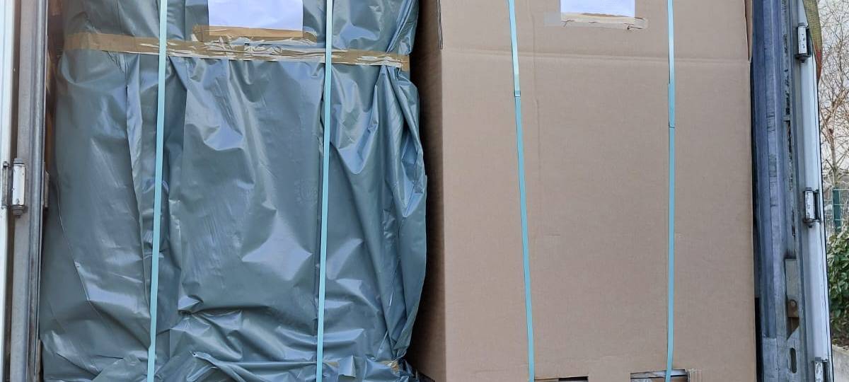 Vier Tonnen Unterstützung aus Fröndenberg für die Ukraine