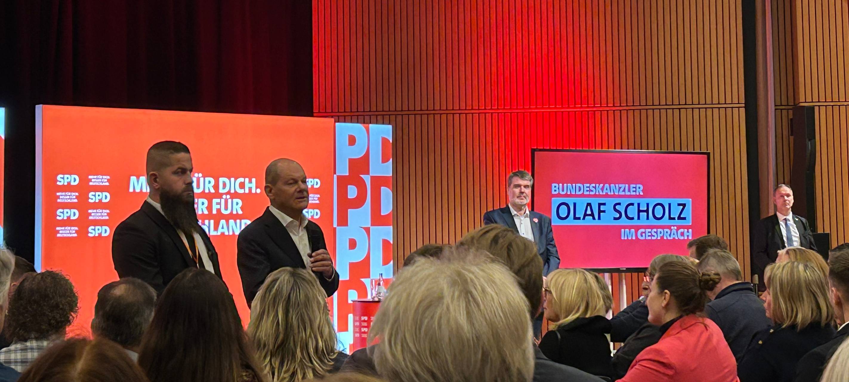 Olaf Scholz in Lünen