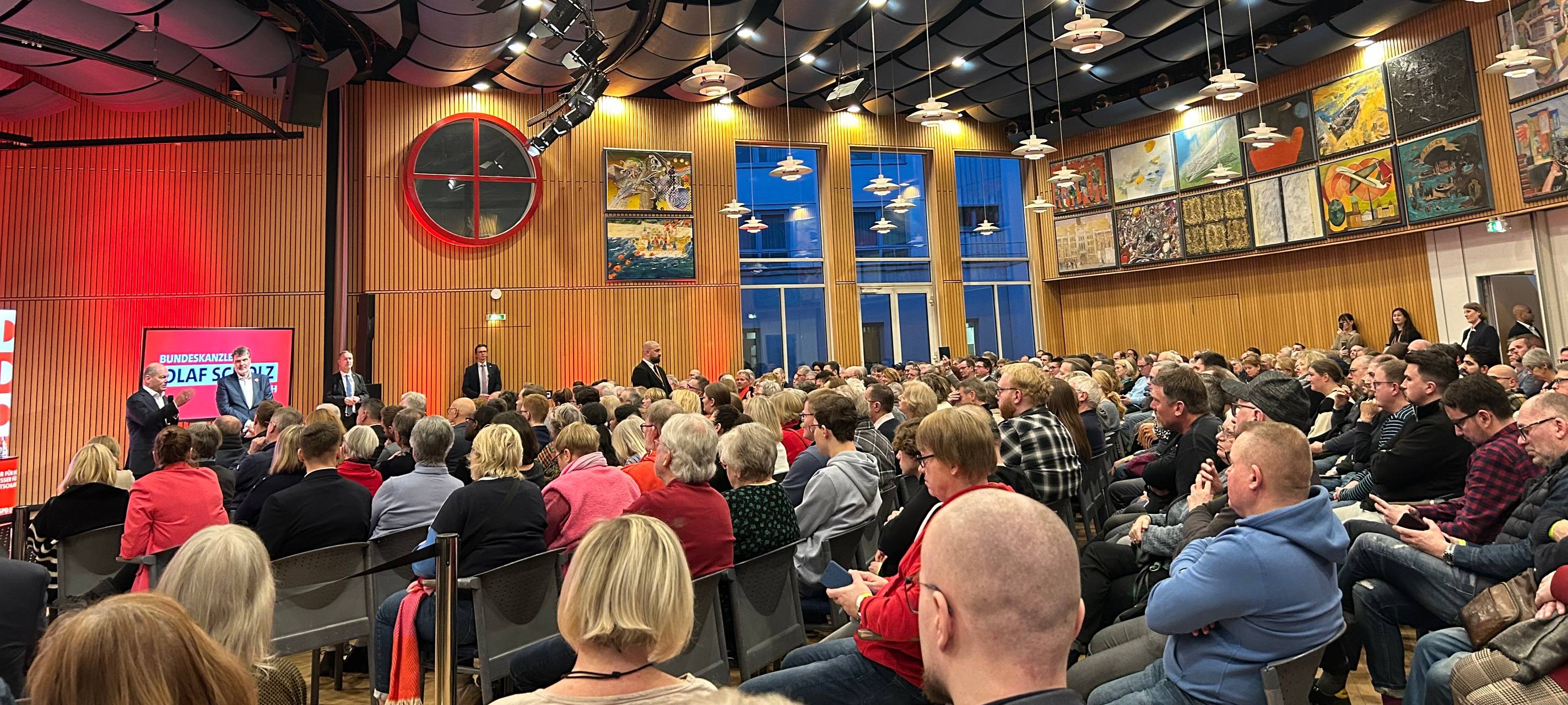 Olaf Scholz in Lünen