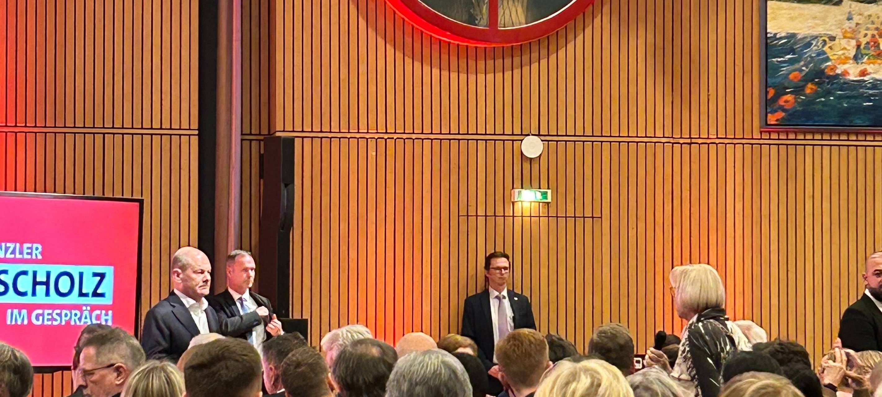 Olaf Scholz in Lünen