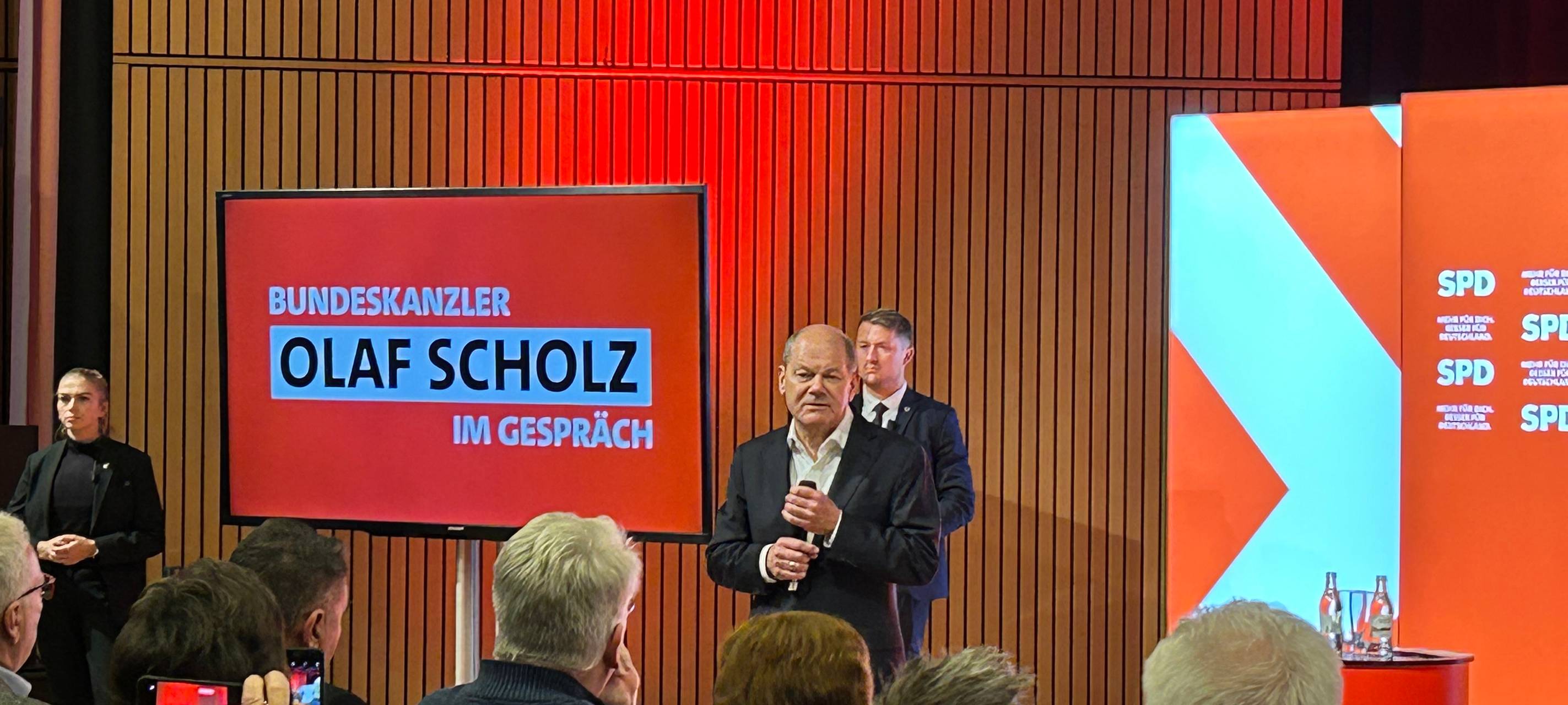 Olaf Scholz in Lünen