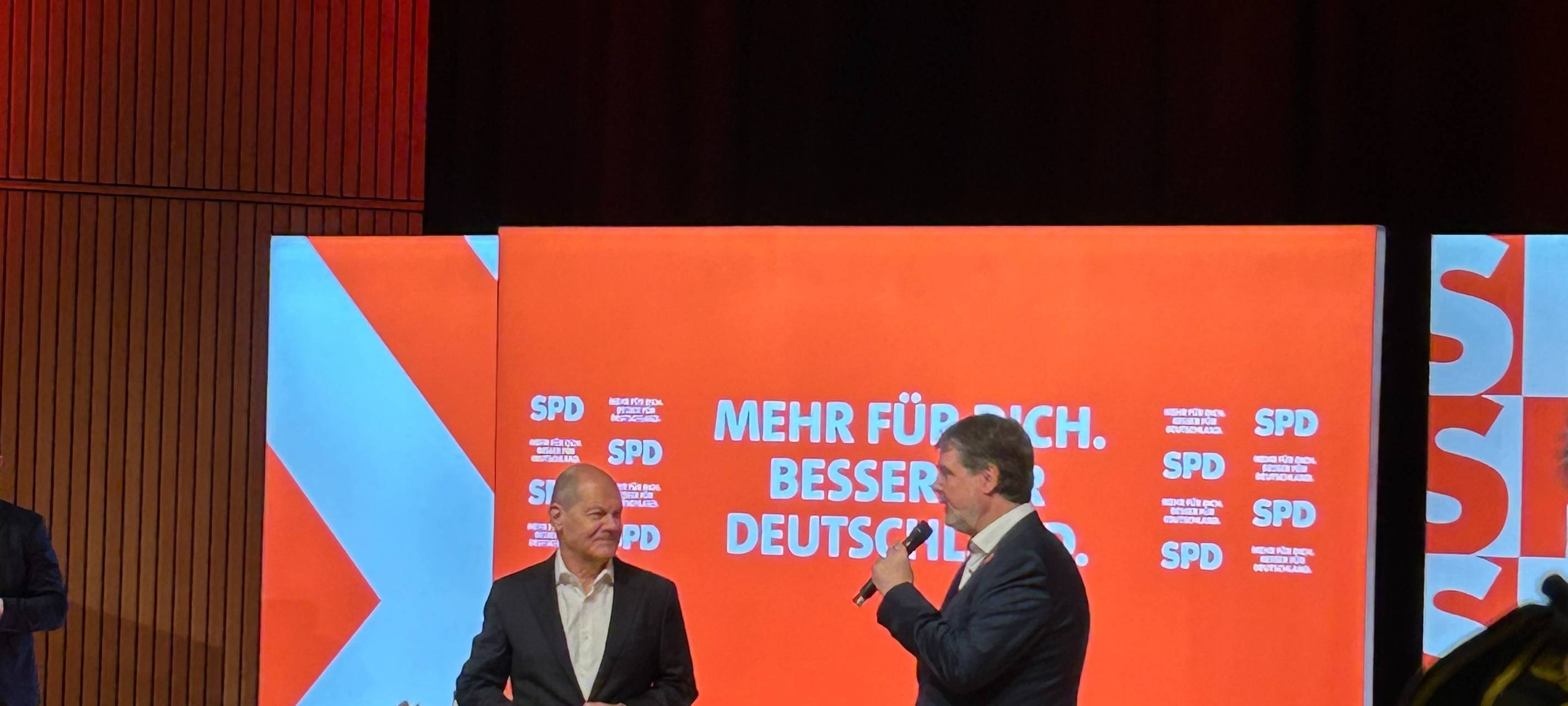 Olaf Scholz in Lünen
