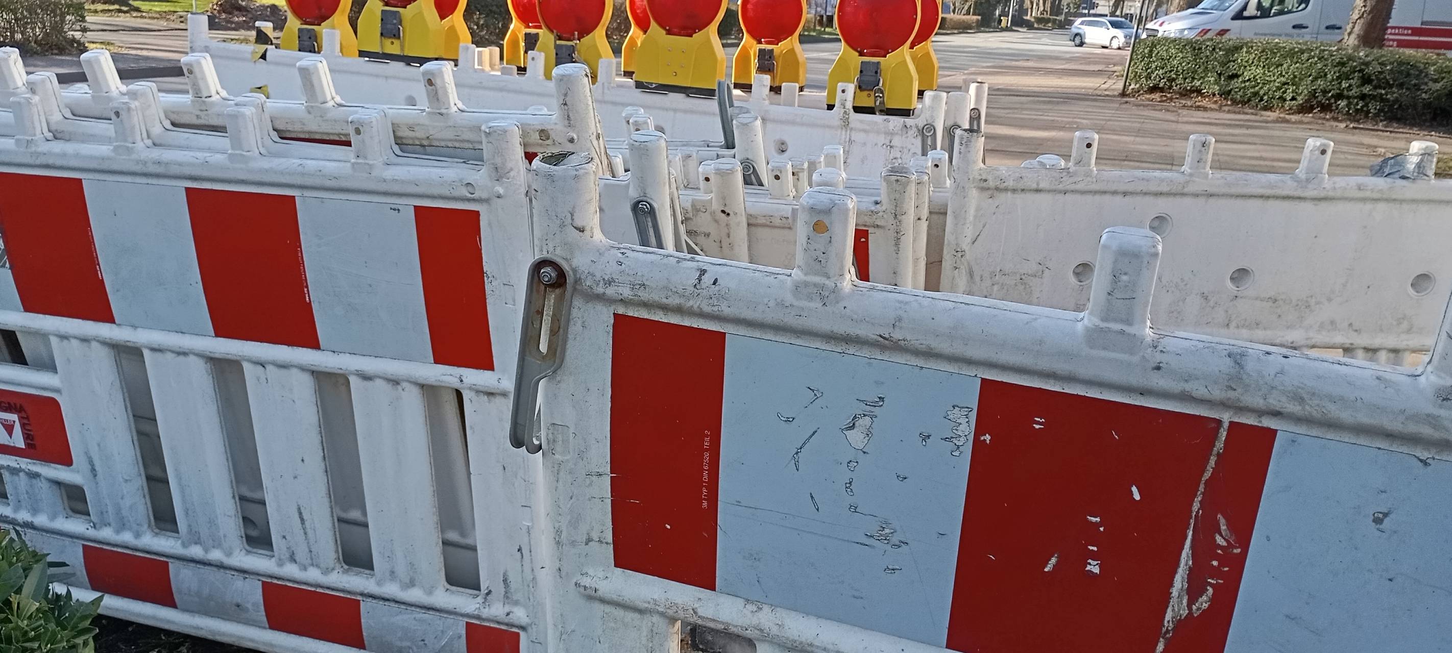 Brückensperrung in Bergkamen